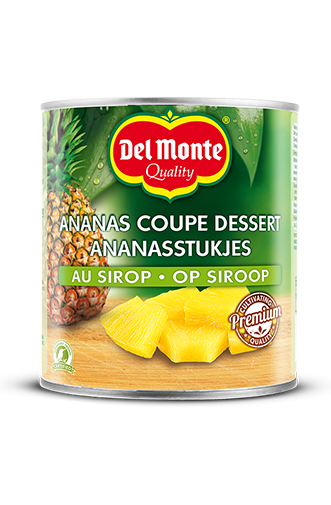 Ananas Dessert Stücke in Sirup